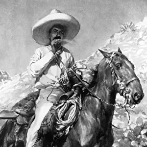General Zapata, leader of rebels in Southern Mexico, 1913