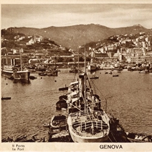 Genoa, Italy - The Port