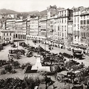 Genova, Genoa, Italy, Piazza Caricamento