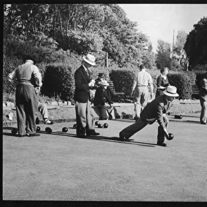Gentlemen Bowling 1950S