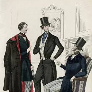 Gentlemens fashions for November 1844