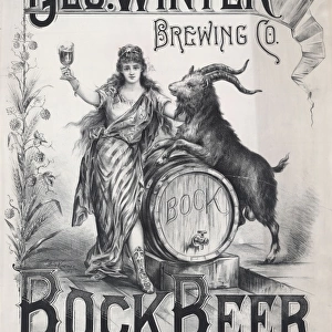 Geo. Winter Brewing Co. bock beer. Brewery 55th St. betw. 2d