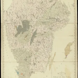Geognostic map of Sweden (1834) Geognostic map of Sweden (1834)