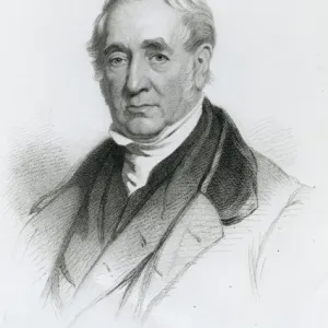 George Stephenson Lithograph Print George Stephenson Lithograph Print