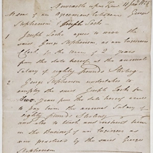 George Stephenson?s letters
