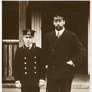 George V and Edward, Prince of Wales