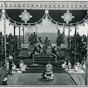 George V and Mary, Coronation Delhi, Durbar, India