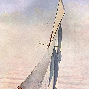 George Vs cutter racing yacht, Britannia