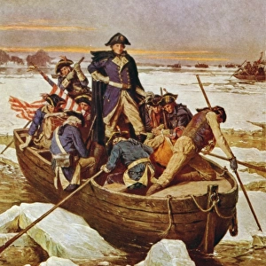 George Washington crossing the Delaware River