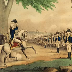 George Washington Taking Command of the American Army