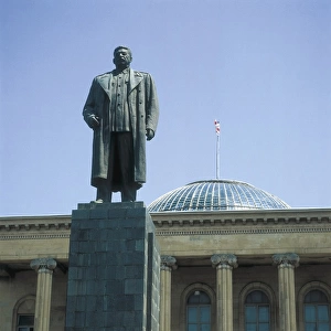 Georgia. Gori. Statue of Stalin