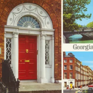 Georgian Dublin, Multi-View (red door), Republic of Ireland