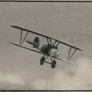 German Albatros D. III biplane, WW1