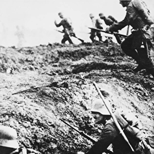 German attack WWI