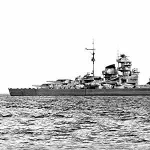 German Battleship Tirpitz WW2