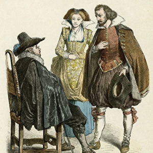 German Costume C. 1615