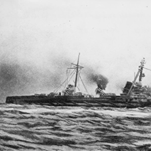 German cruiser Blucher, Battle of Dogger Bank, WW1