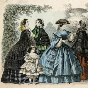 German fashion, September 1857