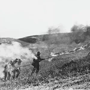 German flamethrower WWI