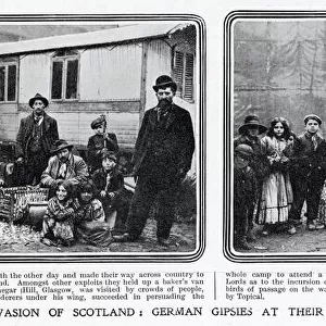 German gipsies in Scotland