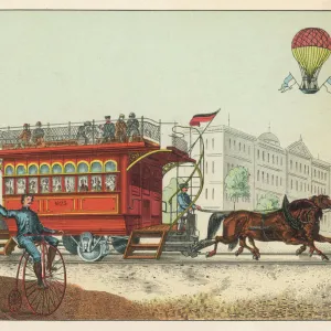 German Horse Tram C1880