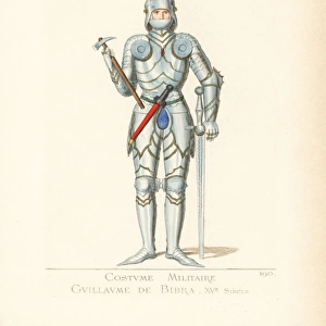 German knight in armor, 15th century