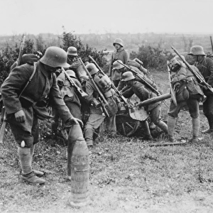 German mortar WWI