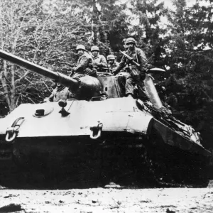 German Panzer tank, 1944