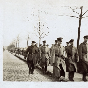 German pilots at Ingelmunster, Belgium, WW1