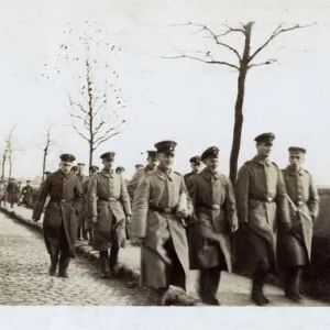 German pilots at Ingelmunster, Belgium, WW1