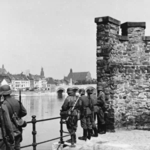 German troops in Mstricht WWII