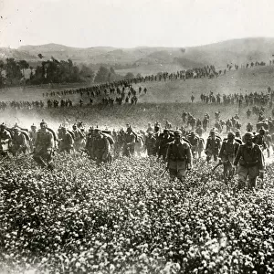German troops on Western Front, France, WW1