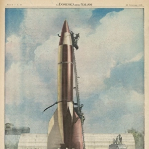 German V2 Rocket 1945