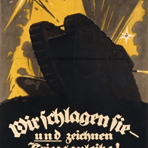 German WWI War Loans poster