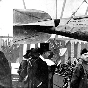 A German Zeppelins observation car
