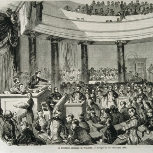 Germany (1848). The Frankfurt Parliament convened