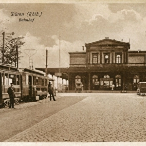 Germany - Duren - North Rhine-Westphalia - Railway Station
