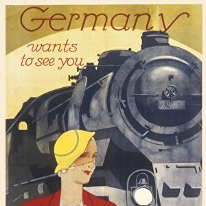 Germany travel poster