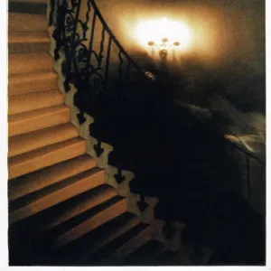 Ghost on the Tulip Staircase of the Queens House