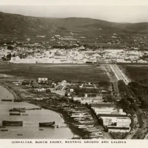 Gibraltar - North Front - Neutral Ground and Lalinea