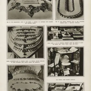 Gifts to Princess Mary on her wedding, 1922