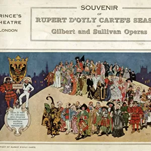 Gilbert & Sullivan Operas, D Oyly Carte Souvenir