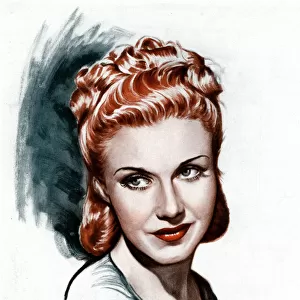 Ginger Rogers by G. Cattermole