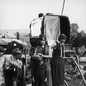 Gipsy Encampment 1930S