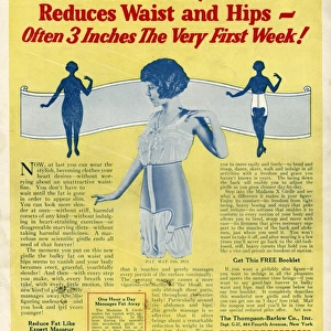 Girdle that reduces waist and hips