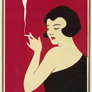Girl with Cigarette 1930