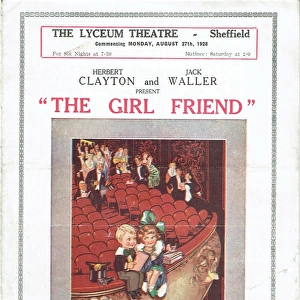 The Girl Friend adapted by R P Weston & B Lee