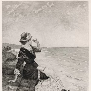 Girl Looks out to Sea