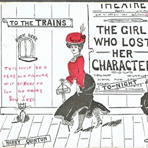 The Girl Who Lost Her Character by Walter Melville