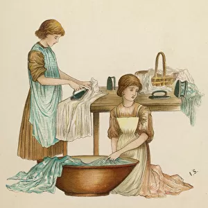Girls Washing & Ironing